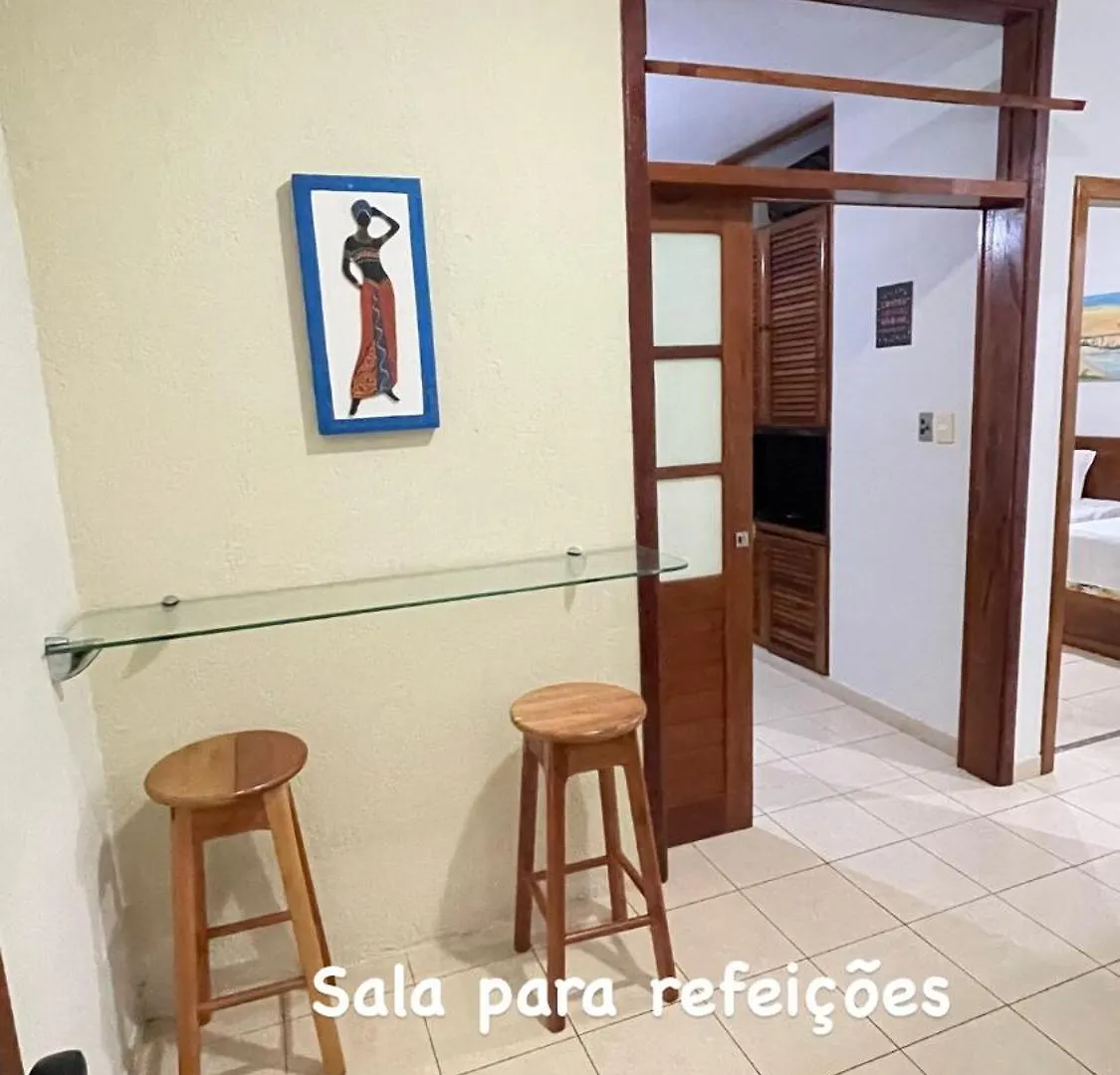 Apartament Beira Mar Taperapua Em Frente A Barraca Gaucho Flat Porto Seguro Brazylia